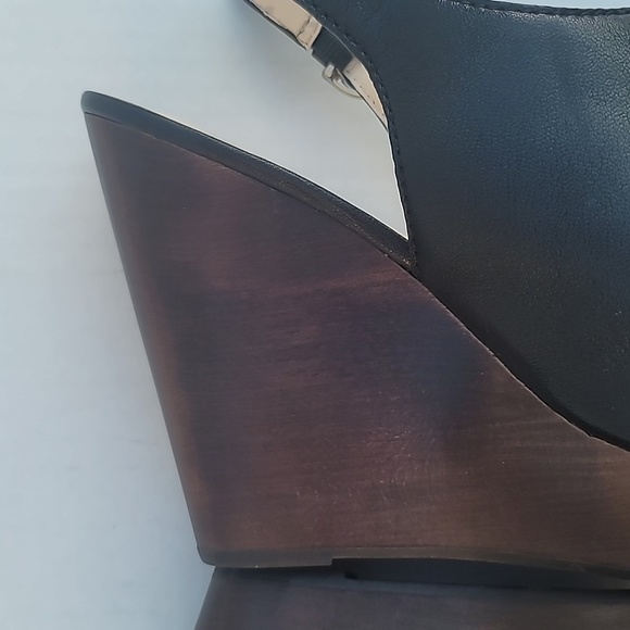 Coach Jade Wedges Platform Slingback Sandals Shoez SZ 10 - Picture 10 of 12